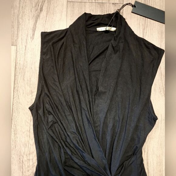 Kobi Halperin Sandra Draped Dress Black Size S New - Picture 9 of 12